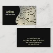 Jigzaag Puzzle Visitekaartje (Voorkant / Achterkant)