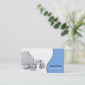 Jigzaag Puzzle Visitekaartje (Staand voorkant)