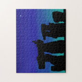 Jigzaag Puzzle Winter Solstice w/Kat Legpuzzel (Verticaal)