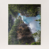 Jigzaag Puzzle Yellowstone Bovenste Herfsten Legpuzzel (Verticaal)