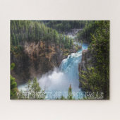 Jigzaag Puzzle Yellowstone Bovenste Herfsten Legpuzzel (Horizontaal)