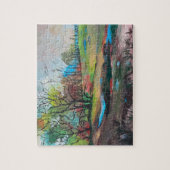 Jigzaag Puzzle Zeer  Landschap door JP Denyer Legpuzzel (Verticaal)