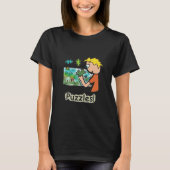 Jigzaag Puzzler Puzzles T-shirt (Voorkant)