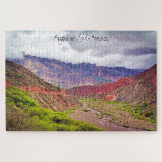 Jigzaag Revel Colorful Argentina Schilderachtig La Legpuzzel (Horizontaal)