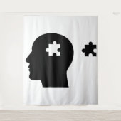 Jigzaag Tapestry Wandkleed (Voorkant)