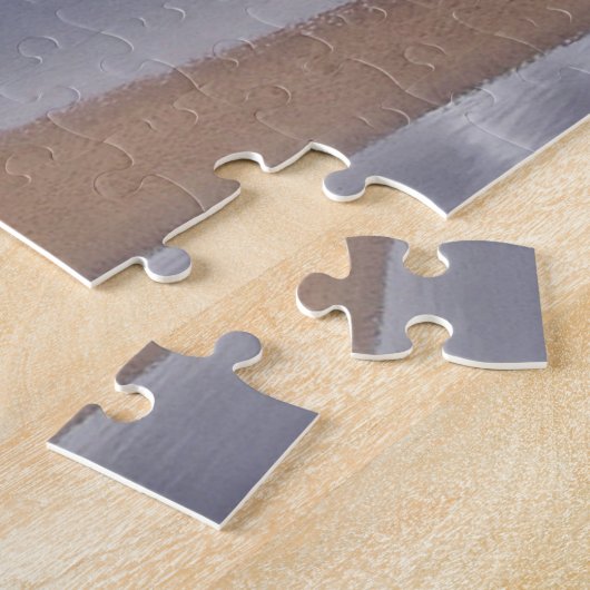 Jigzaag Travel Wales estuarium landschap Legpuzzel (Zijkant)