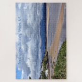 Jigzaag Travel Wales estuarium landschap Legpuzzel (Verticaal)