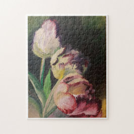 Jigzaag Tulip Puzzle door JP Denyer Legpuzzel