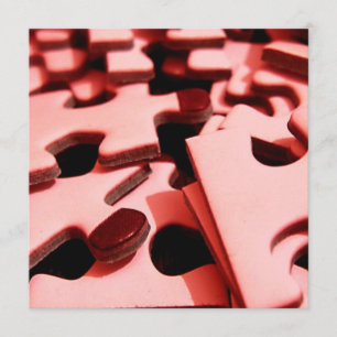 Jigzaag Uitnodigingen