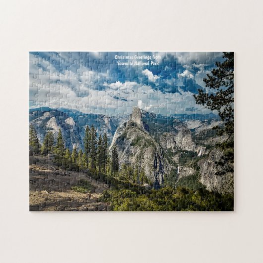 Jigzaag Yosemite National Park USA. Jigzaag Puzzle Legpuzzel (Horizontaal)