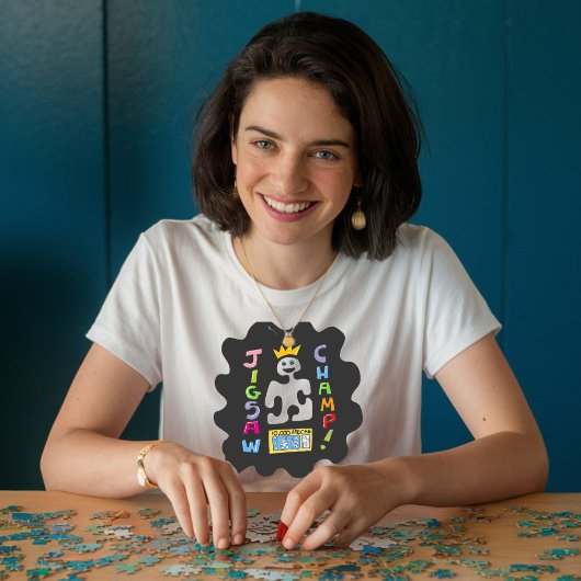 Jigzaagliefhebber T-Shirt Puzzler