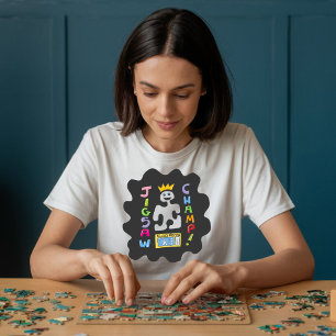Jigzaagliefhebber T-Shirt Puzzler