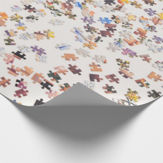 Jigzaagpuzzel Cadeaupapier (Hoek)