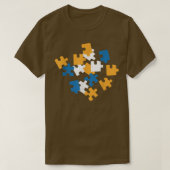 Jigzaagpuzzel T-shirt (Design voorkant)