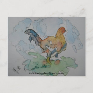 Jigzaagserie - 'Chicken on the boerderij' 2010, ww Briefkaart