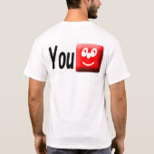 jij Ⅴ君-Gezicht T-shirt (Achterkant)