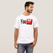 jij Ⅴ君-Gezicht T-shirt (Voorkant volledig)
