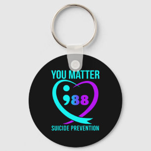 Jij 988 Suïcidepreventie bewustzijn  Sleutelhanger