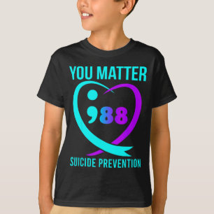 Jij 988 Suïcidepreventie bewustzijn  T-shirt