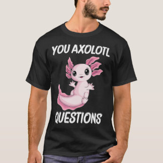 jij Aolotl Vragen Schattige kawaii Aolotl kinderen T-shirt
