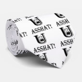 Jij Asshat Stropdas (Opgerold)