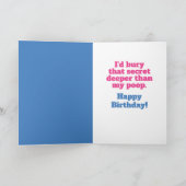 Jij bent 60?  jaar kaart (Binnen)