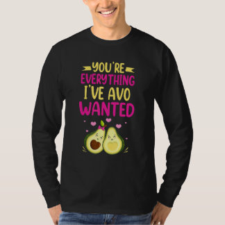 Jij bent alles wat ik heb gewild Voedselgrap T-shirt