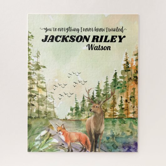 Jij bent alles wat ik nooit wist dat ik wilde Wild Legpuzzel (Verticaal)