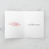 Jij bent alles wat ik ooit wilde. feestdagen kaart (Binnen)