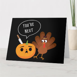Jij bent als Volgende Grappige Pompoen Thanksgivin Kaart