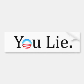 Jij bent anti-Obama Bumpersticker