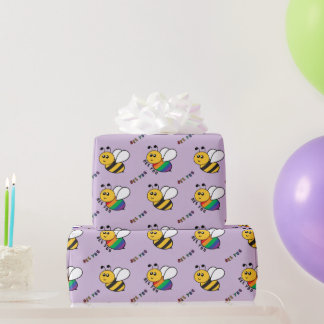Jij Bent Autisme Ondersteuning Kleurrijke Neurodiv Cadeaupapier