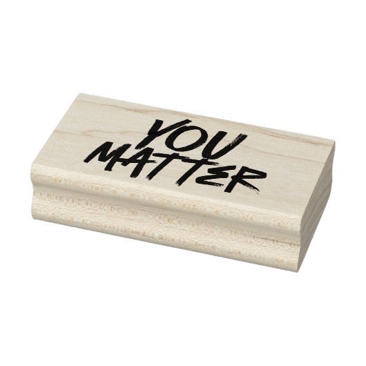 Jij Bent Belangrijk 2 Rubberstempel (Stempel)