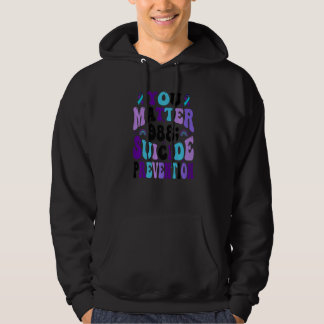 Jij Bent Belangrijk 988 Suicidepreventie-bewustzij Hoodie