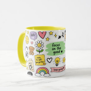 Jij Bent Belangrijk – Motiverende Sticker Mok Wrap