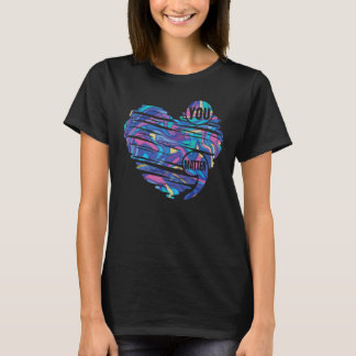 Jij Bent Belangrijk Semicolon Hart Zelfmoordpreven T-shirt