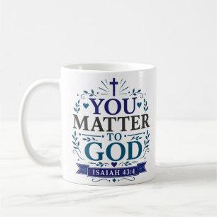 Jij Bent Belangrijk Voor God Christelijke Dagelijk Koffiemok