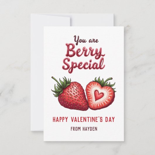 Jij bent Berry Special Classroom Notitiekaartje (Voorkant)