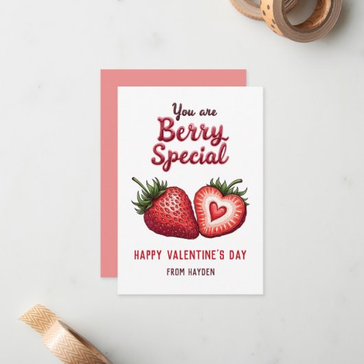 Jij bent Berry Special Classroom Notitiekaartje (Voorkant / Achterkant in situ)