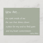 Jij bent Briefkaart (Voorkant)