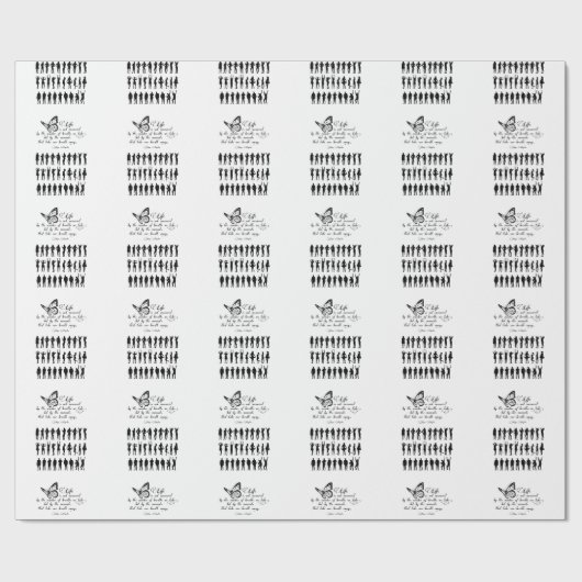 jij bent cadeaupapier (Vlak)