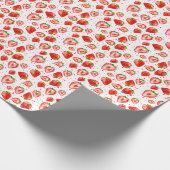 Jij bent de aardbei van mijn shortcake cadeaupapier (Hoek)