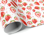 Jij bent de aardbei van mijn shortcake cadeaupapier (Rol Hoek)