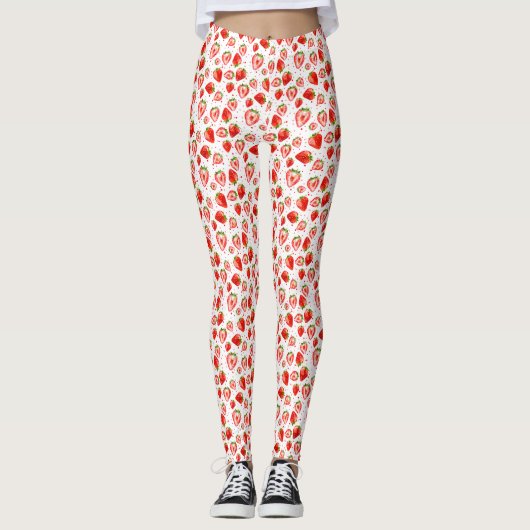 Jij bent de aardbei van mijn shortcake leggings (Voorkant)