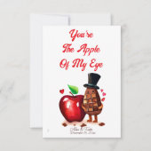 Jij bent de appel van mijn Kaart (Voorkant)