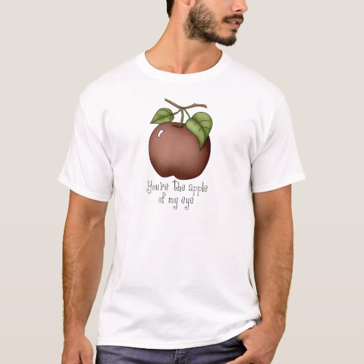 Jij bent de appel van mijn oog t-shirt (Voorkant)