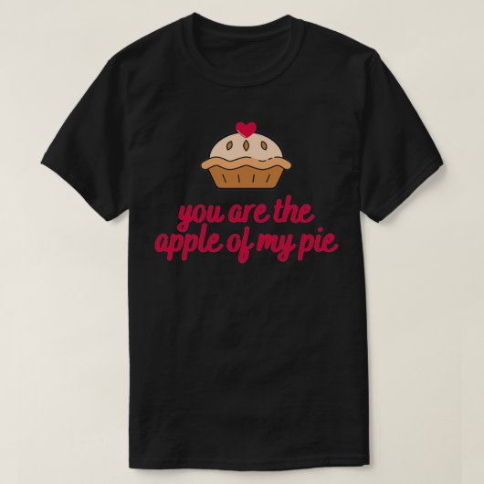 Jij bent de appel van mijn poep t-shirt (Design voorkant)