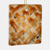 Jij bent de appel van mijn taart | Grappig eten Pu Keramisch Ornament (Rechts)