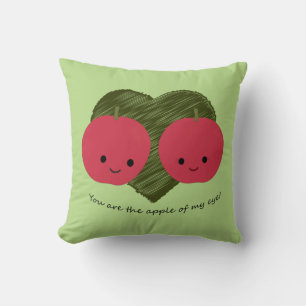 Jij bent de Apple van mijn oog Kussen
