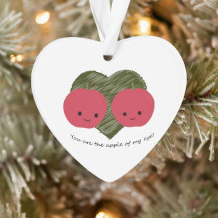 Jij bent de Apple van mijn oog Ornament